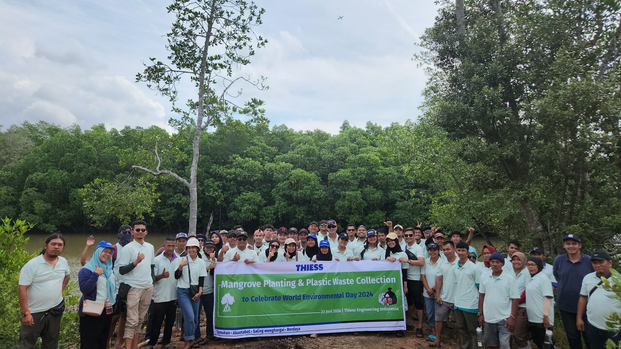 Thiess celebrates World Environment Day in Indonesia with restoration efforts