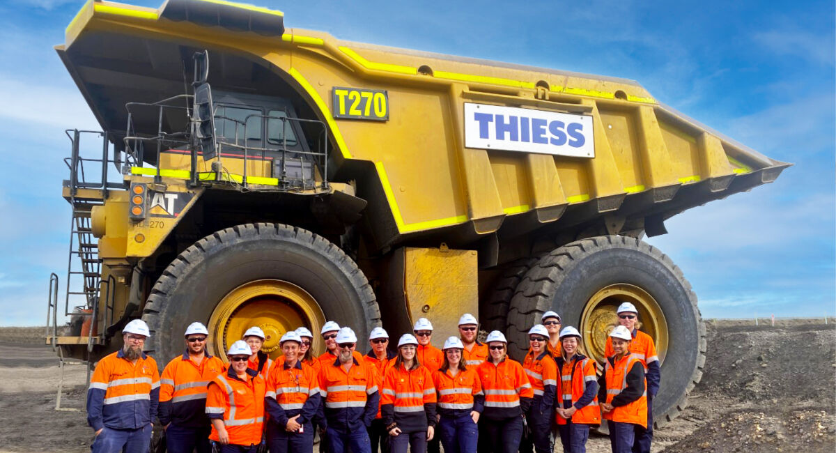 RTL team flies north for the winter - Thiess 90 Years